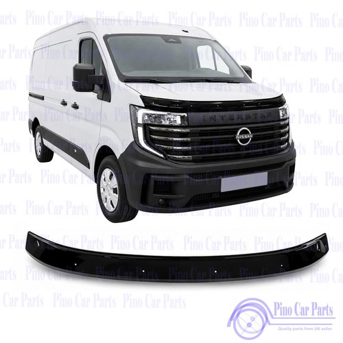 Gloss black bonnet guard - black, wind