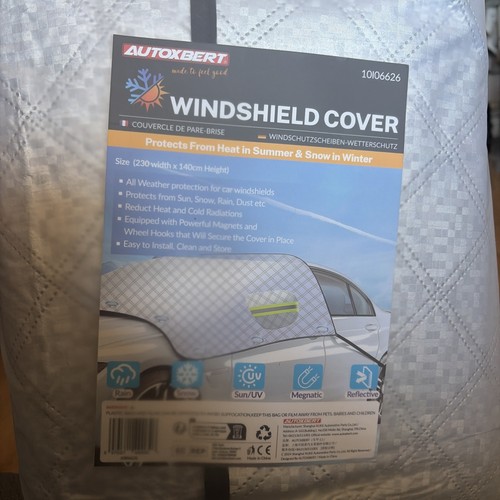 Car windscreen magnetic cover - car,