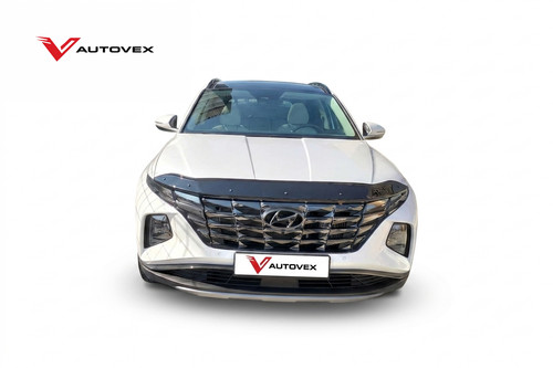 Gloss black bonnet wind stone - black,